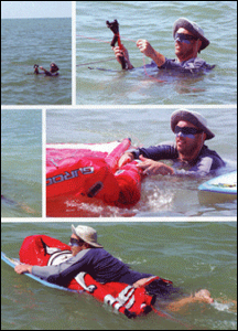 Kiteboarding Self Rescue in South Padre