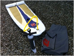 2012 Red Paddle 9`4 Inflatable SUP